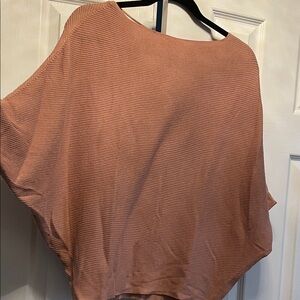 Pinkish Batwing Top
